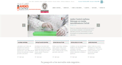 Desktop Screenshot of andescontrol.com